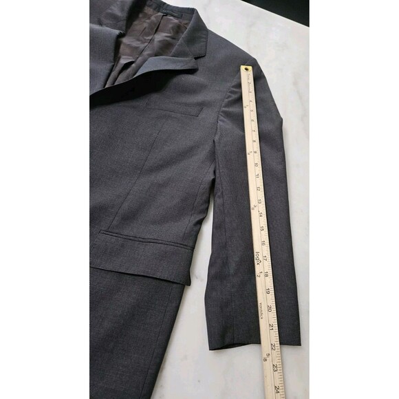 HUGO BOSS Blazer Jacket, Size 46R, REDA, Woven In Italy. - Picture 6 of 7